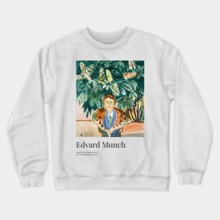 Edvard Munch - Exhibition Art Poster - Under The Chestnut Tree - Munchmuseet Crewneck Sweatshirt